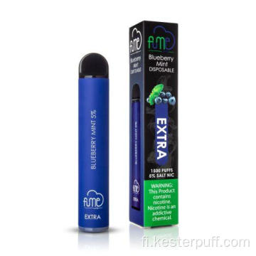 Fume Extra 1500 kertakäyttöinen E -savuke -vape -kynä